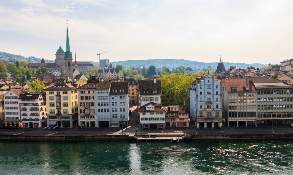 Lindenhof cảnh đẹp zurich