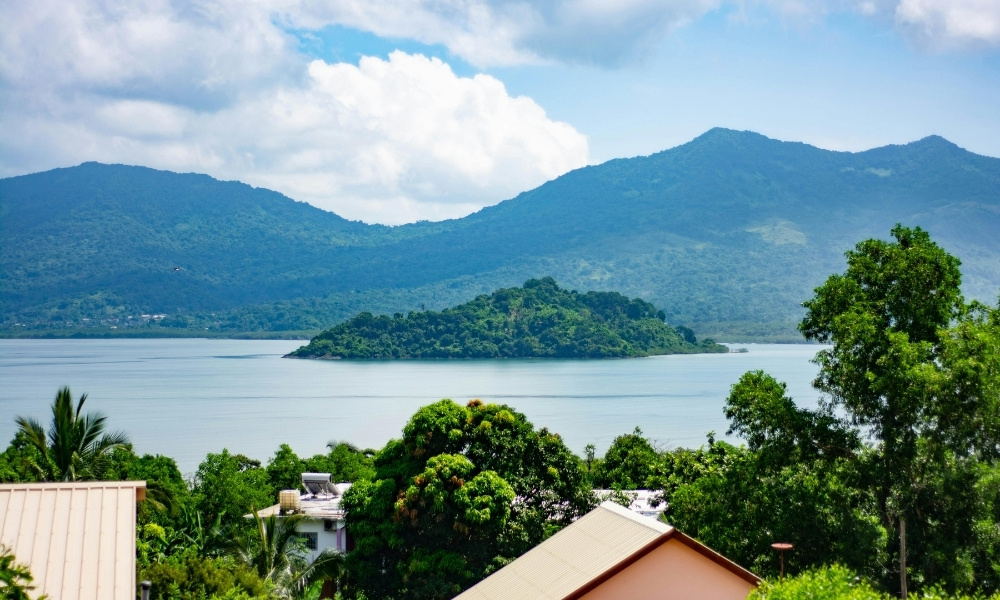 Biển và thiên nhiên nhiệt đới cảnh đẹp ấn độ