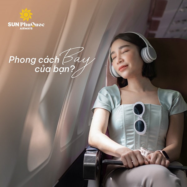Dịch vụ chỗ ngồi trên chuyến bay của Sun PhuQuoc Airways