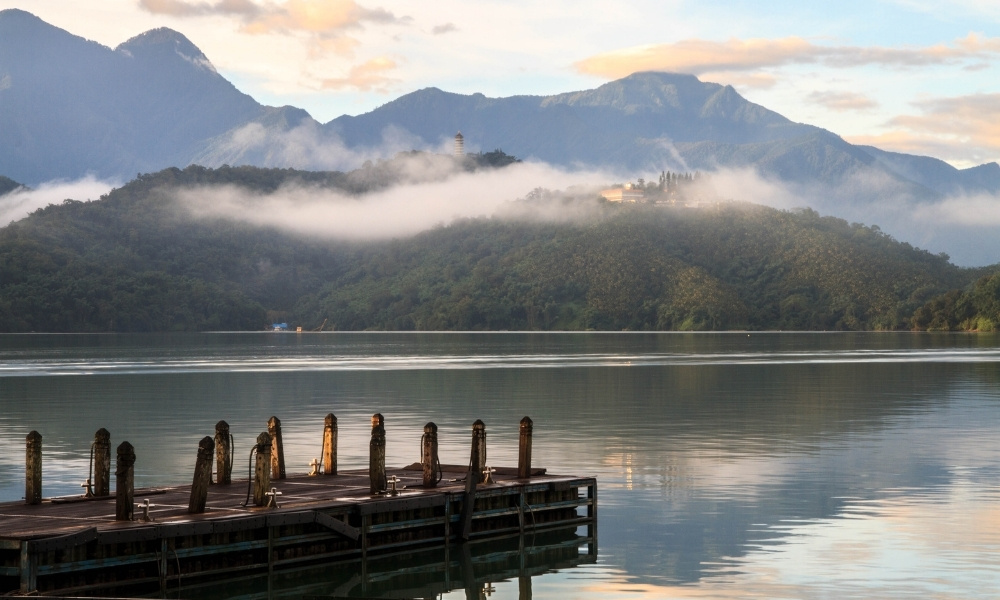 Hồ Nhật Nguyệt cảnh đẹp đài loan