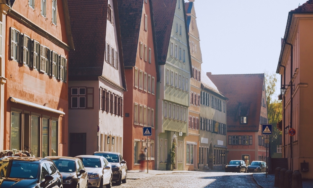 Phố cổ Altstadt cảnh đẹp zurich