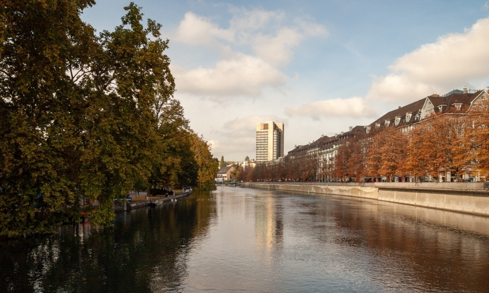 Sông Limmat cảnh đẹp zurich