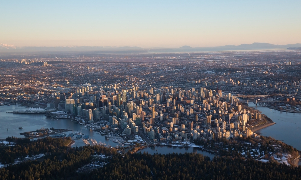 Thành phố Vancouver cảnh đẹp canada