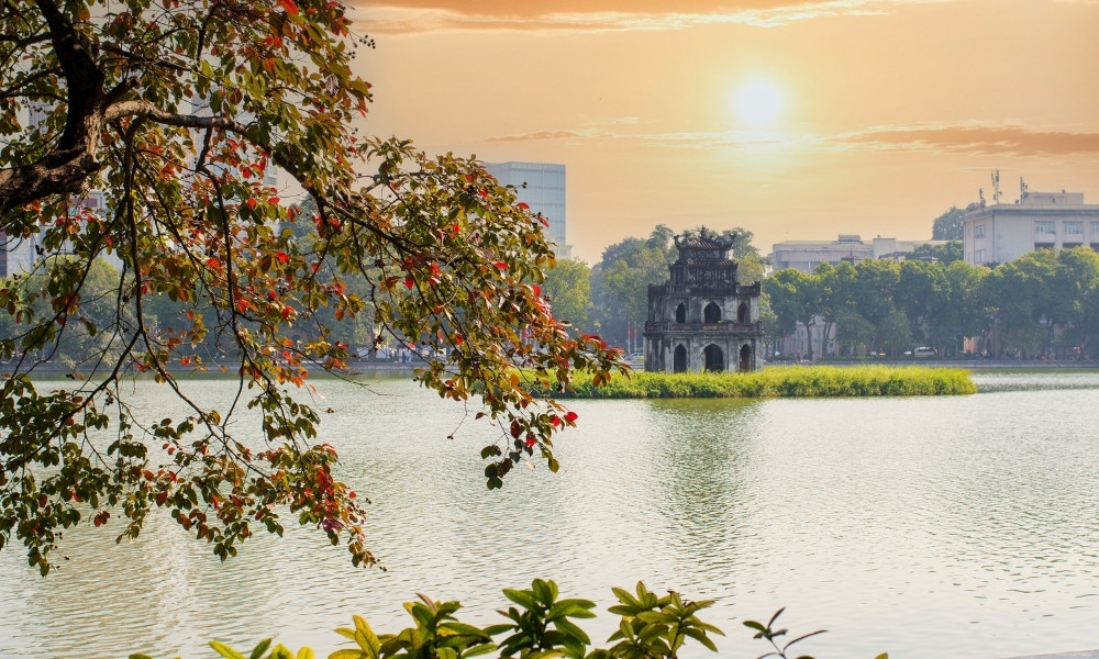 Hồ Hoàn Kiếm cảnh đẹp hà nội
