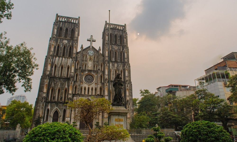Nhà thờ Lớn cảnh đẹp hà nội