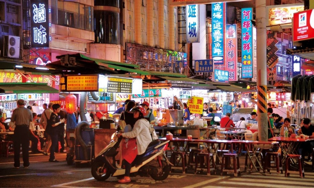 Chợ đêm Liuhe du lịch 