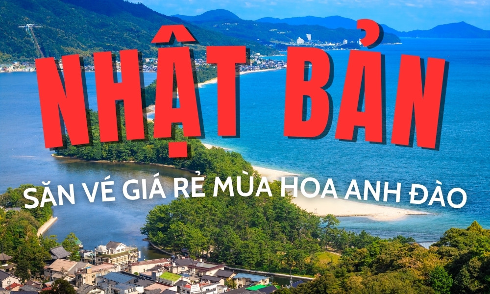 Vé máy bay đi Nhật tháng 4 – Kinh nghiệm săn vé giá rẻ mùa hoa anh đào