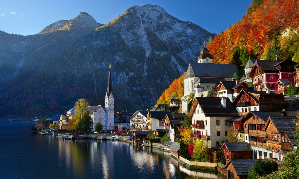 Hallstatt Vào Mùa Thu