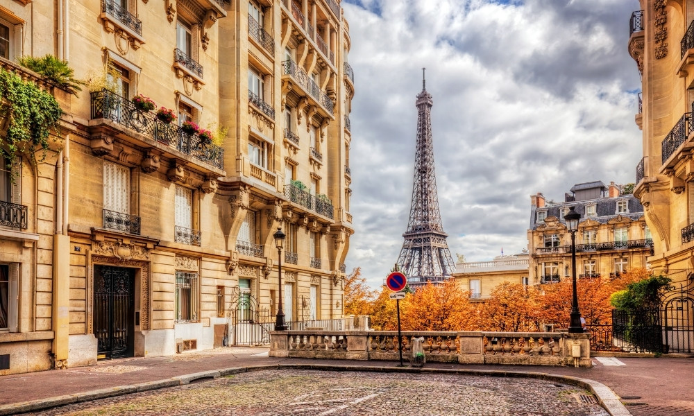 Tháp Eiffel Vào Mùa Thu