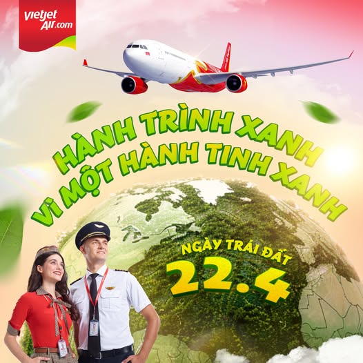 Vietjet Air Bay Xanh Vì Tương Lai