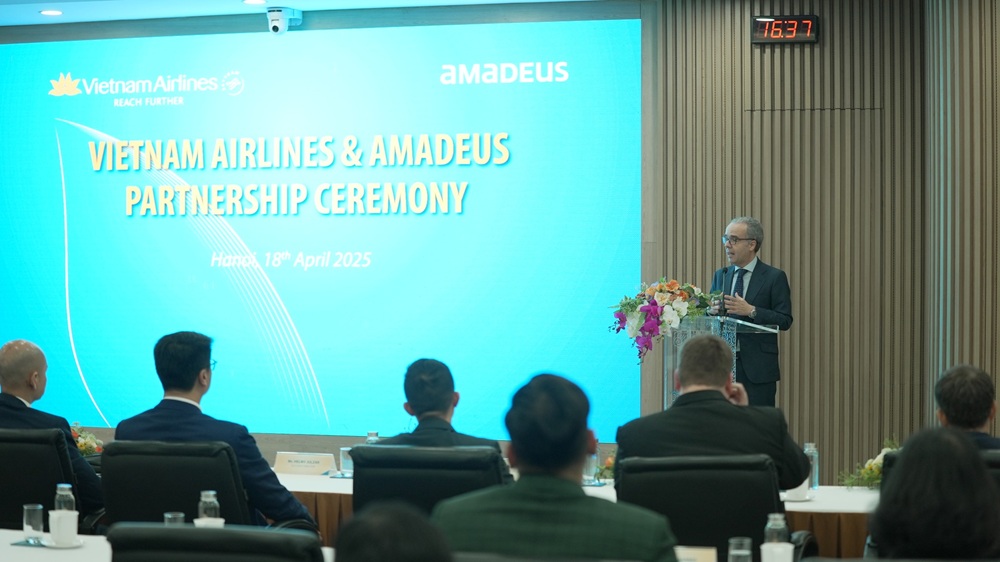 Vietnam Airline Hợp tác chiến lược với Amadeus