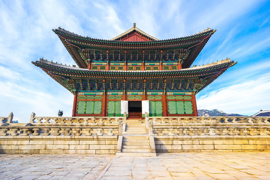Cung điện Gyeongbokgung du lịch Seoul
