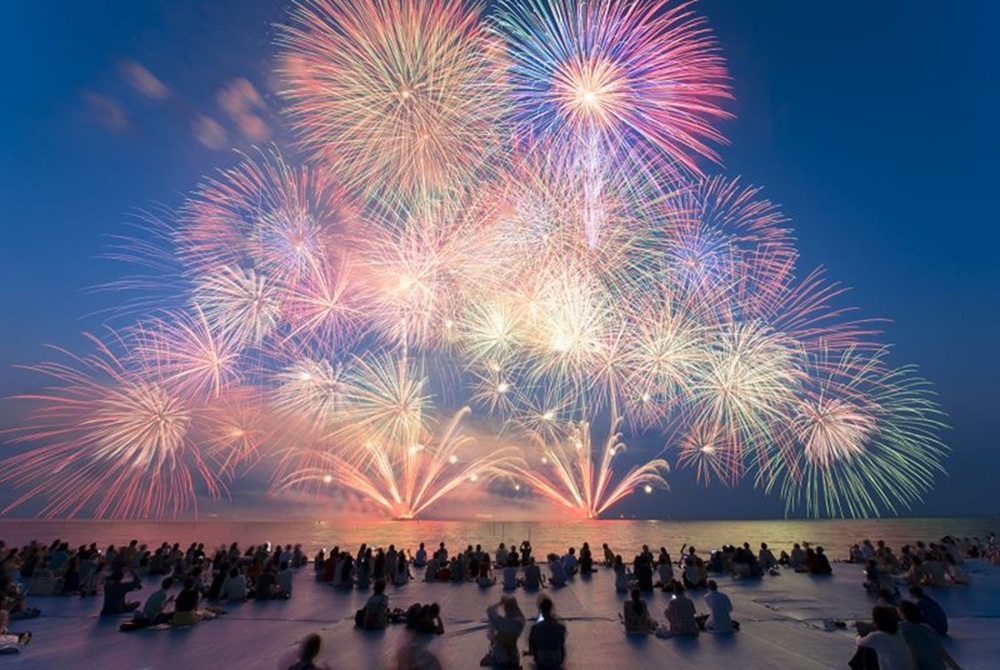 Lễ hội pháo hoa du lịch Nhật Bản mùa Hè