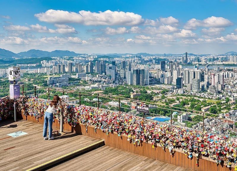 Tháp Namsan du lịch Seoul