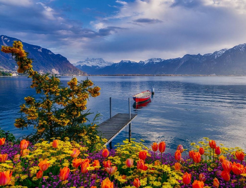 Thời điểm lý tưởng để du lịch thuỵ sĩ mùa xuân