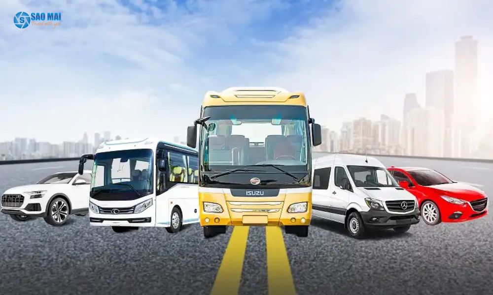Thuê xe du lịch Sao Mai giá bao nhiêu? Kinh nghiệm chọn xe phù hợp
