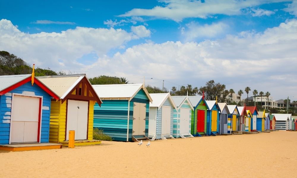 Brighton Beach – Những ngôi nhà màu sắc nổi tiếng