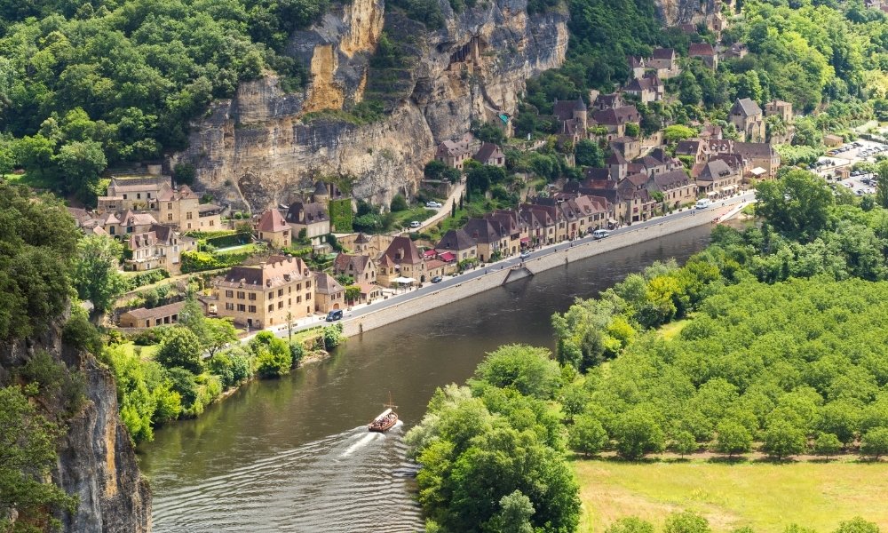 La Roque-Gageac cảnh đẹp Dordogne