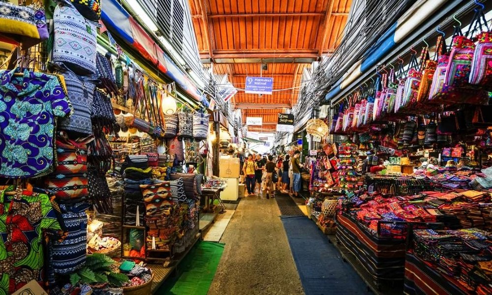 Chợ Chatuchak du lịch bangkok tháng 6