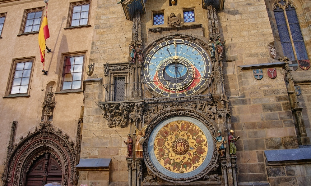 Đồng hồ Thiên văn Praha cảnh đẹp Praha