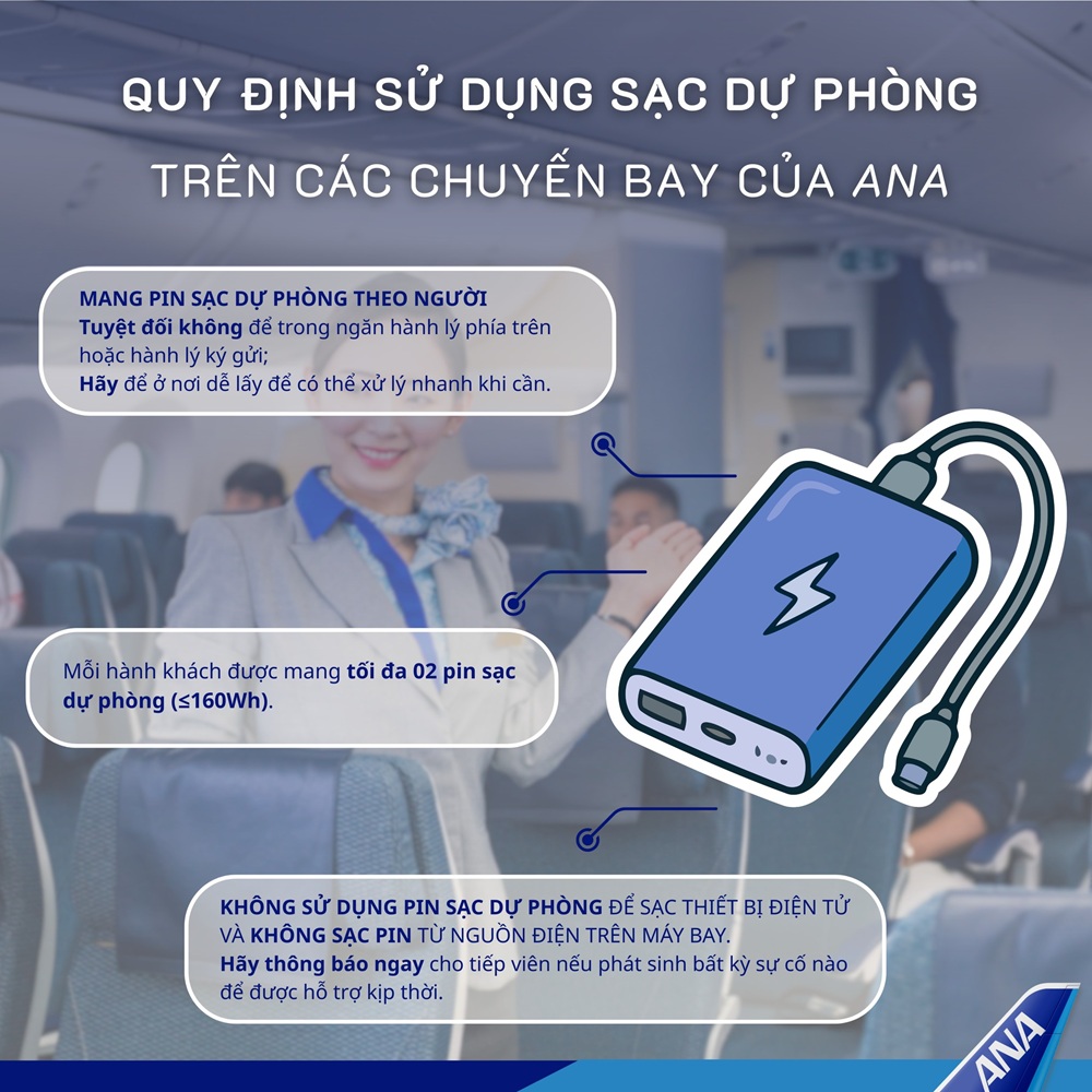 Quy định mới của ANA áp dụng từ 24/4/2026