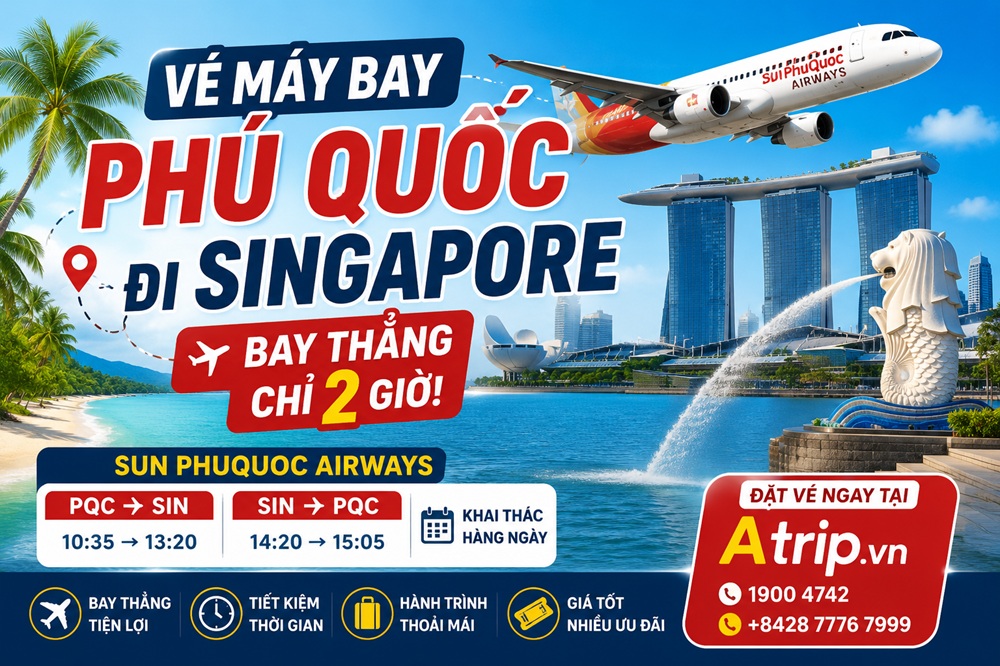 Sun PhuQuoc Airways Chính Thức Mở Đường Bay Phú Quốc – Singapore