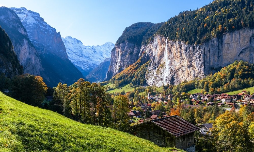 Lauterbrunnen – Thung lũng cổ tích với 72 thác nước
