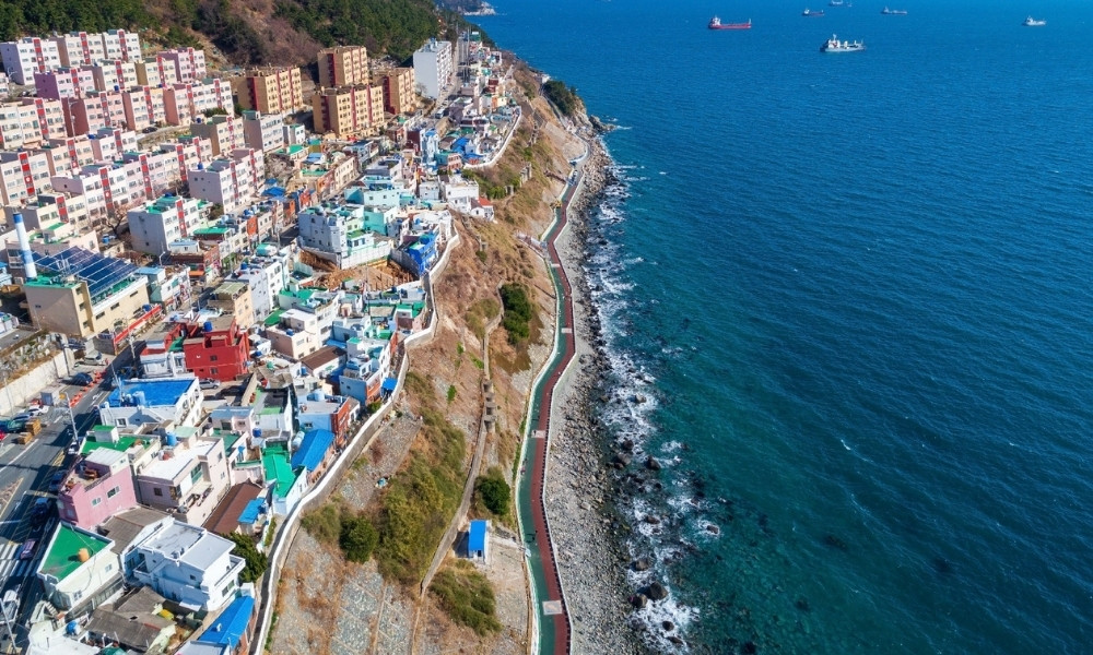 Huinnyeoul Culture Village địa điểm check in busan