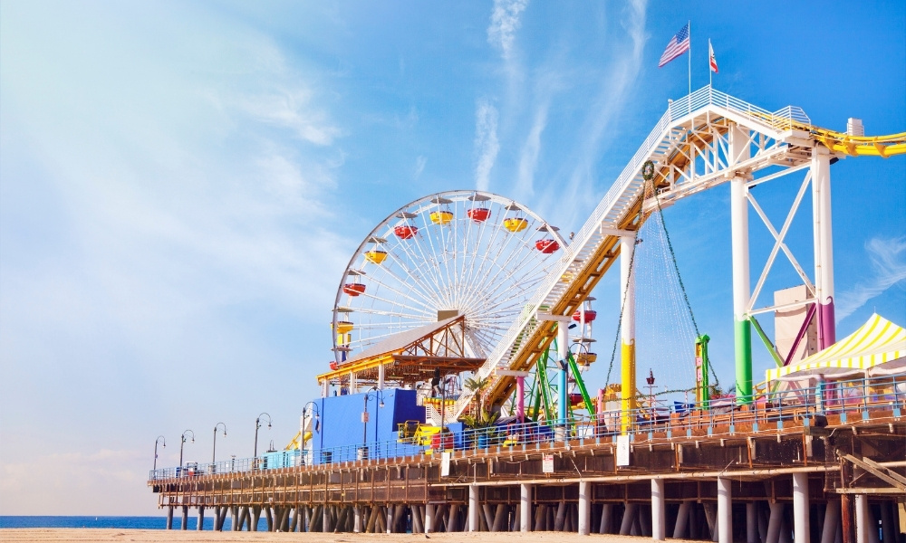 Santa Monica Pier top cảnh đẹp los ange les