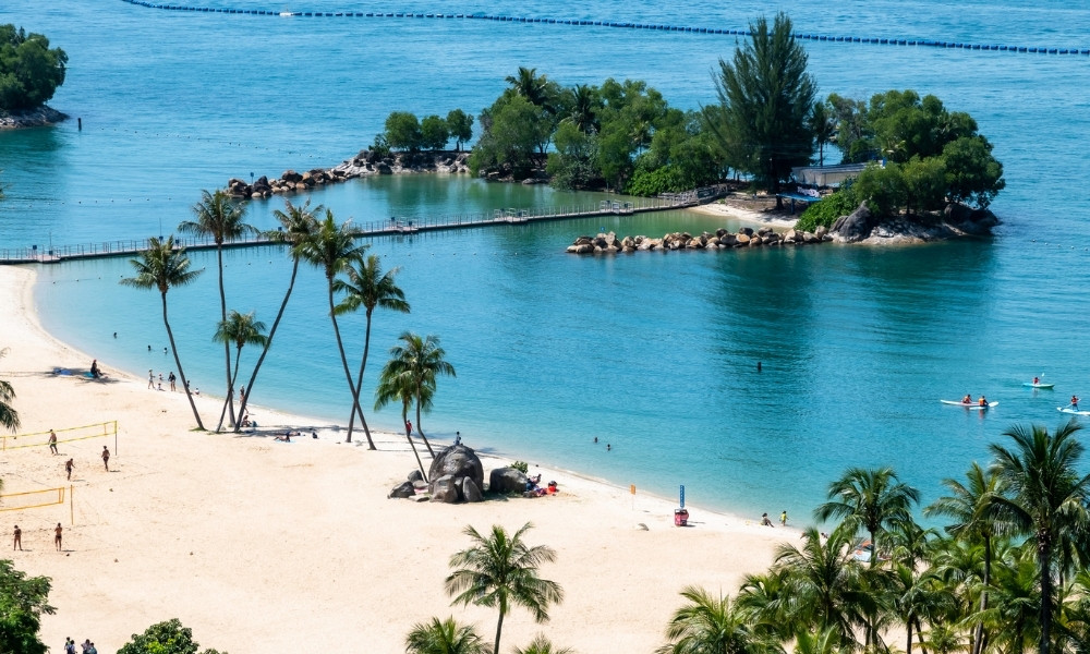 Sentosa vé máy bay đi sing SPA