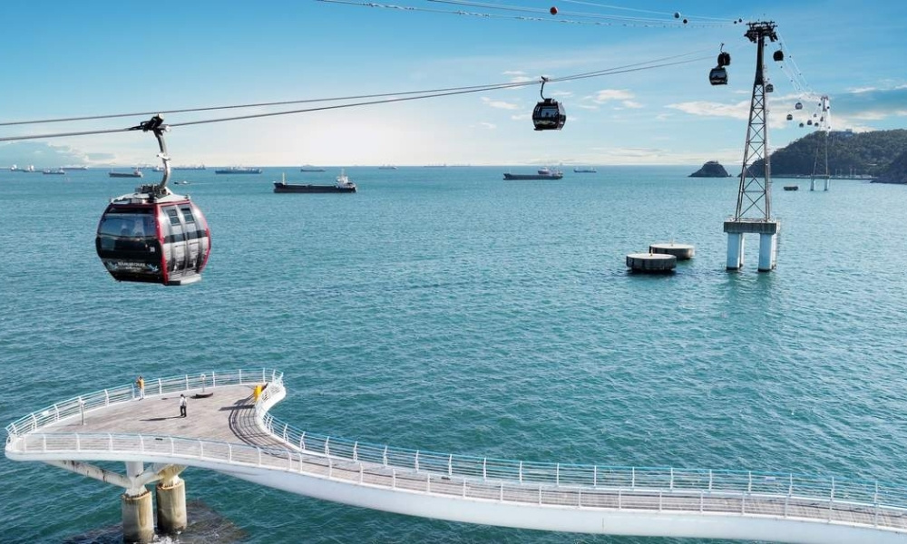 Songdo Sea Cable Car địa điểm checkin busan