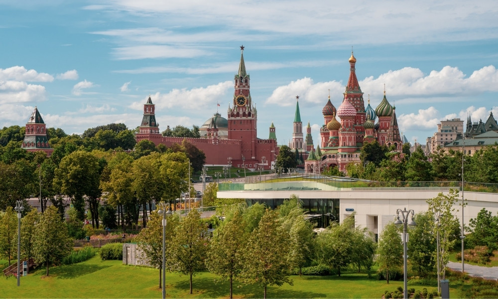 Công viên Zaryadye vé máy bay Hà Nội đi Moscow