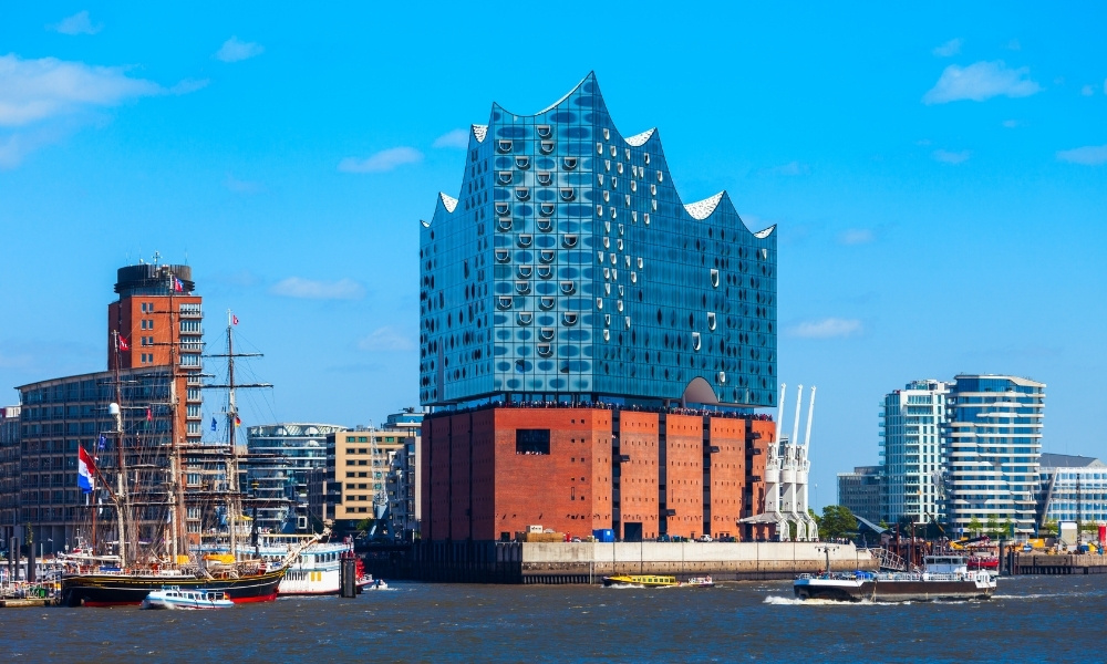 Elbphilharmonie vé máy bay đi hamburg