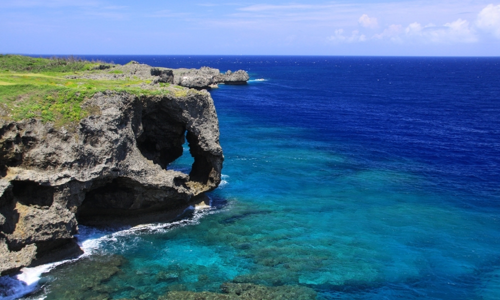 Mũi Manzamo du lịch okinawa