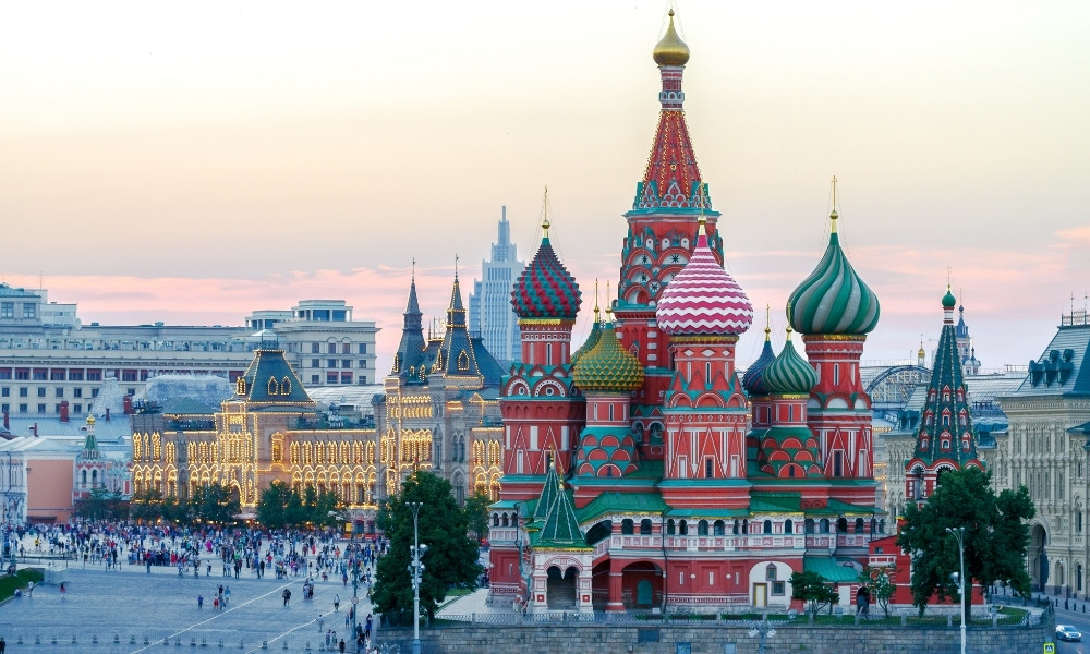 Nhà thờ Saint Basil vé máy bay ha nội đi moscow