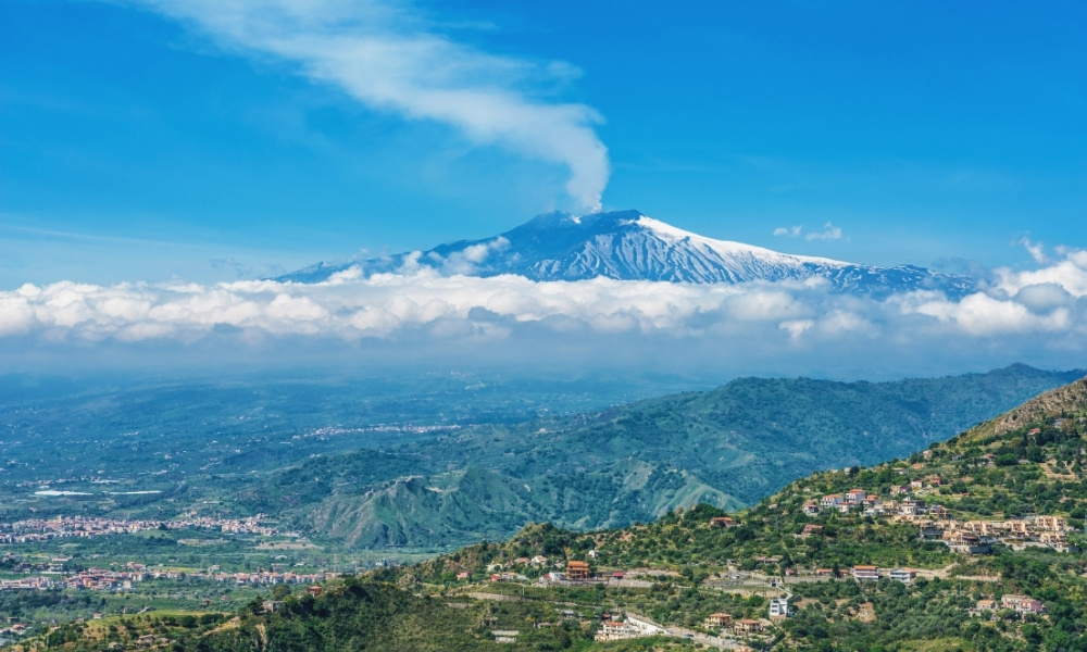 Núi lửa Etna du lịch sicily