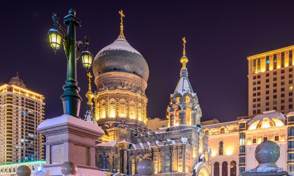 Harbin - Thành phố bể bễnh tuyết và lễ hội điêu khắc băng