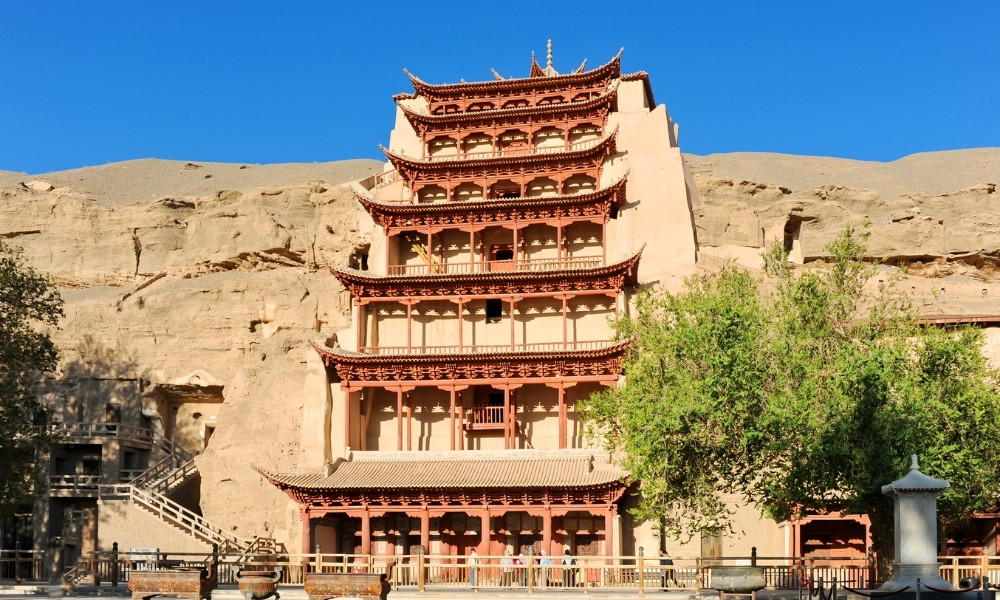 Hệ thống hang Mạc Cao (Mogao Grottoes)