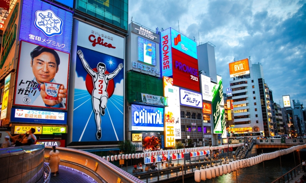 Dotonbori cảnh đẹp osaka