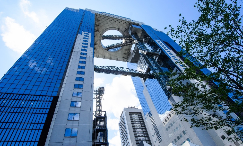 Umeda Sky Building cảnh đẹp osaka