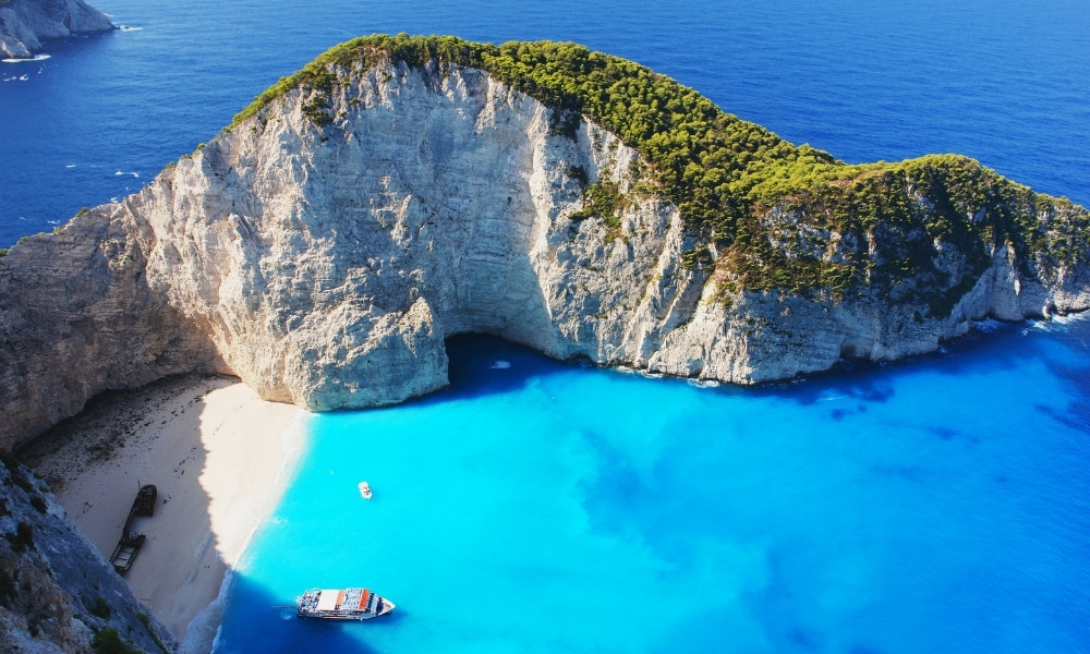 Bãi biển Navagio cảnh đẹp hy lạp