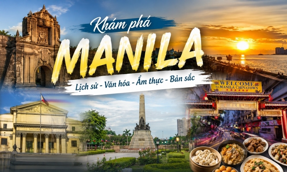 Cảnh đẹp Manila: Top 10 địa điểm nổi tiếng không nên bỏ lỡ