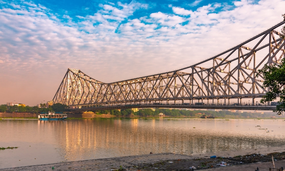 Cầu Howrah cảnh đẹp kolkata