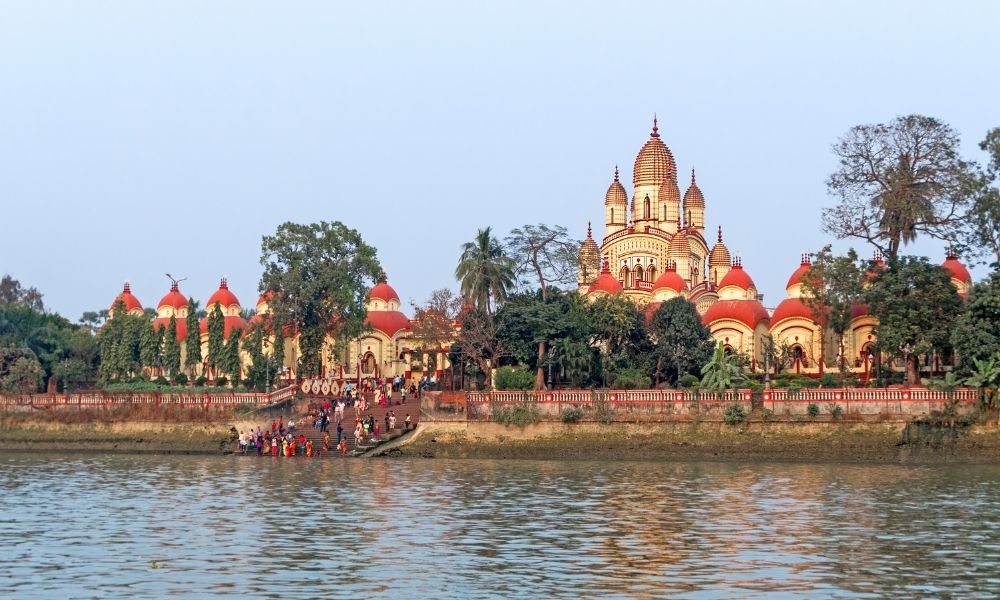 Đền Kalighat Kali cảnh đẹp kolkata