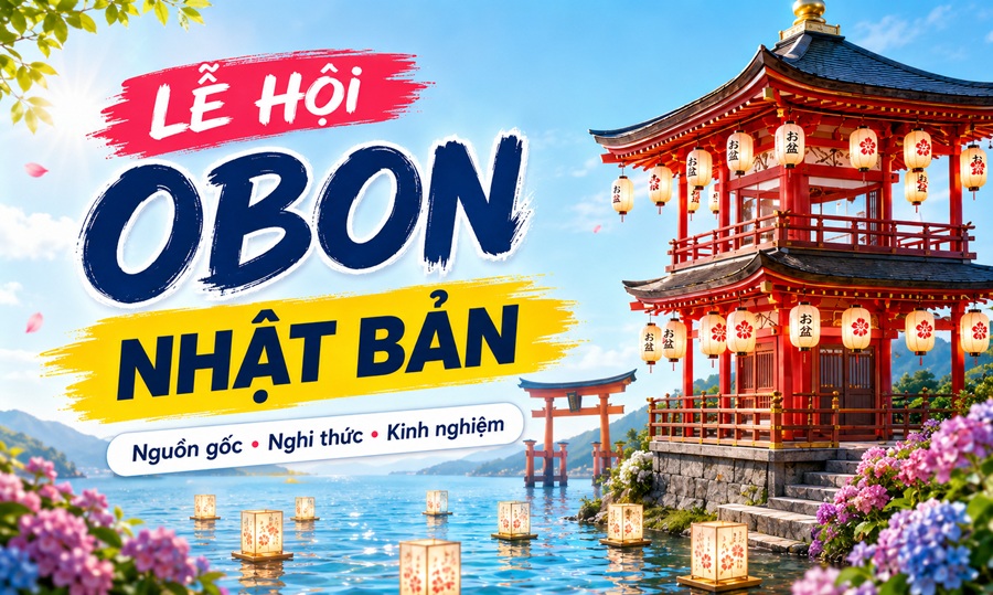 Lễ hội Obon Nhật Bản: Nguồn gốc, nghi thức và kinh nghiệm tham dự