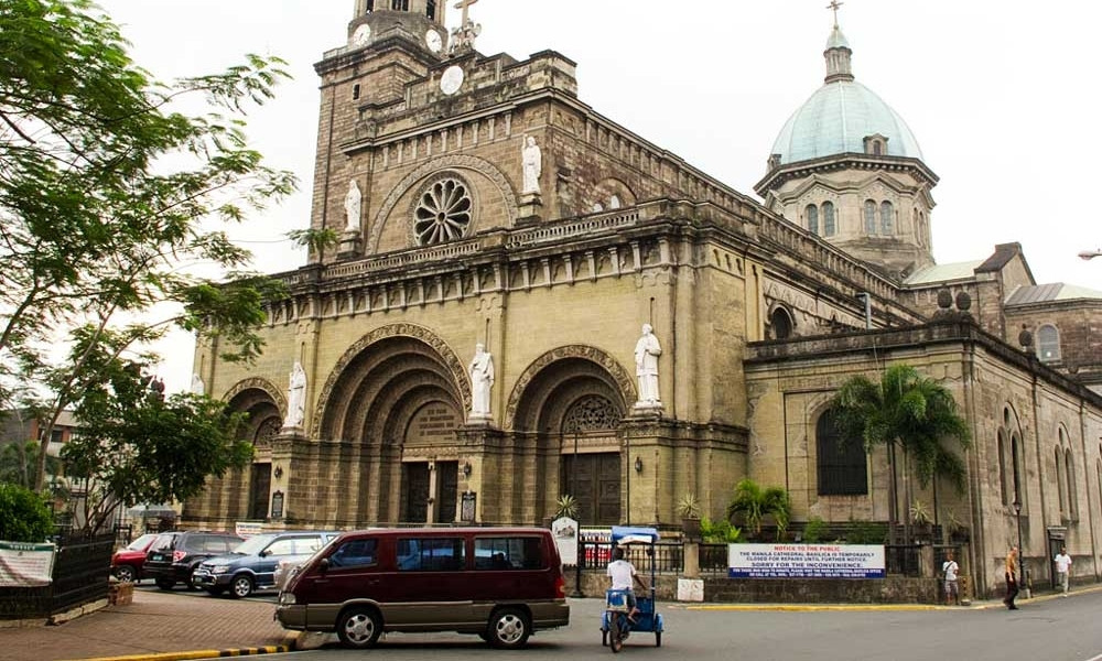 Nhà thờ chính tòa Manila cảnh đẹp manila