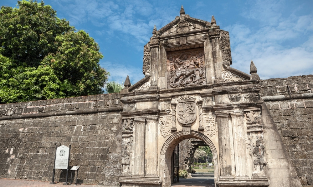 Pháo đài Fort Santiago cảnh đẹp manila