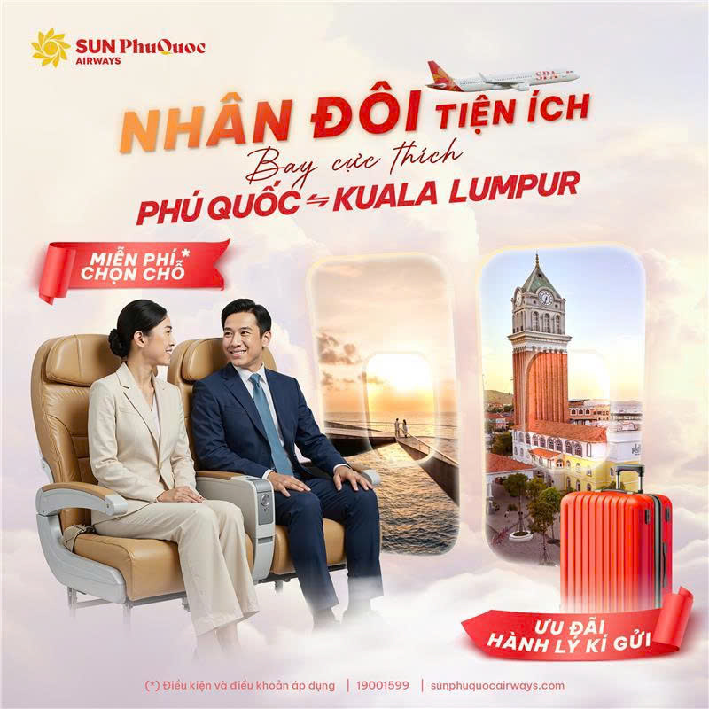 Ưu đãi Sun PhuQuoc Airways gồm những gì?