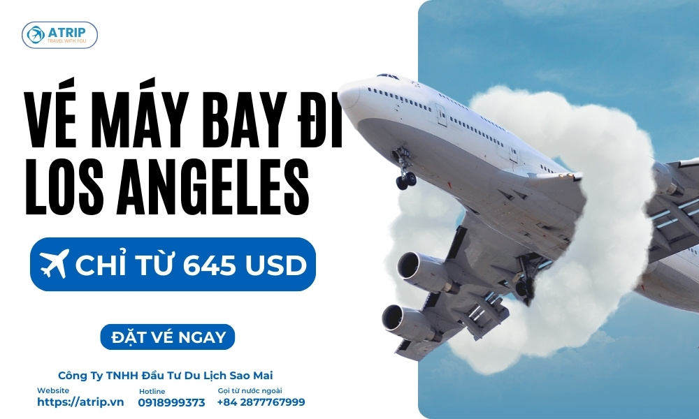 Vé máy bay đi Los Angeles - Cẩm nang chi tiết cho hành khách Việt Nam
