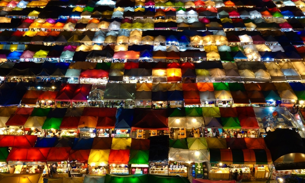 Chatuchak Weekend Market du lịch Bangkok tự túc